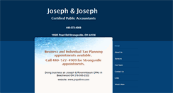 Desktop Screenshot of josephcpas.com